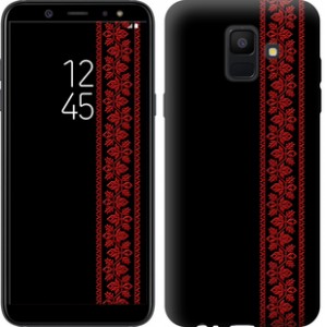 Чехол Вышиванка 53 для Samsung Galaxy A6 2018