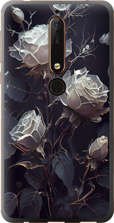Чехол Розы 2 для Nokia 6.1