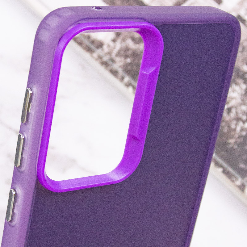 Фото TPU+PC чохол Magic glow with protective edge на Samsung Galaxy S23 (Purple) в маназині vchehle.ua