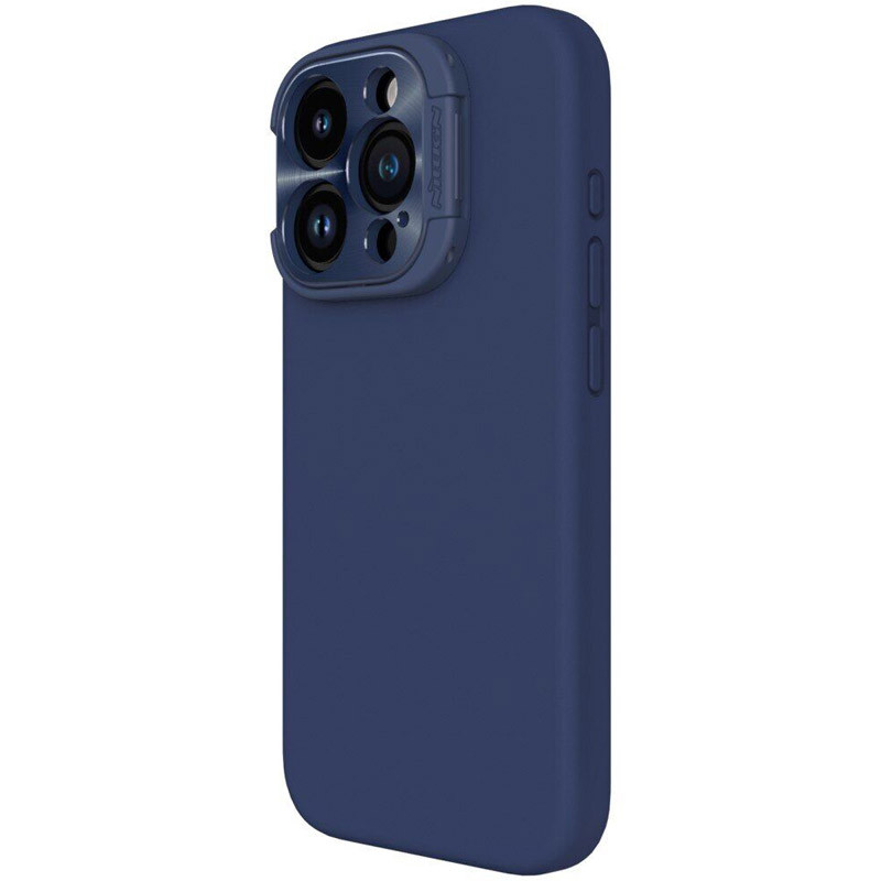 Заказать Чехол Silicone Nillkin LensWing Magnetic для Apple iPhone 15 Pro (6.1") (Синий / Blue) на vchehle.ua