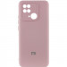 Чехол Silicone Cover Lakshmi Full Camera (AAA) with Logo для Xiaomi Redmi 10C (Розовый / Pink Sand)