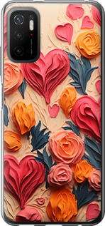 

Чохол Серця 3 на Xiaomi Redmi Note 10 5G 1645340