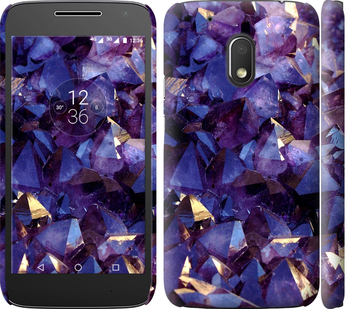 Чехол Кристаллы для Motorola Moto G4 Play