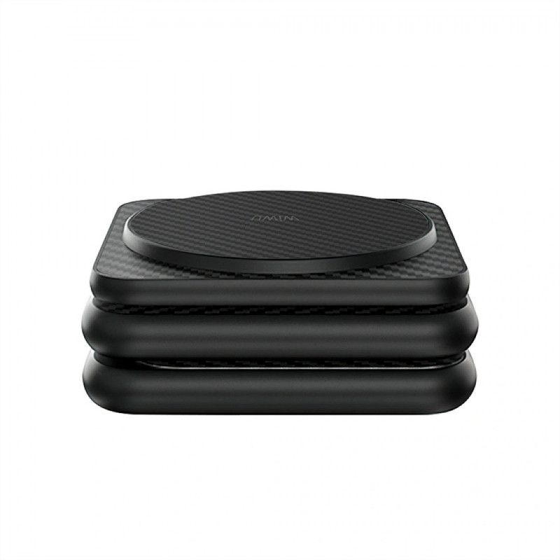 Замовити БЗП WIWU Wi-W035 Kevlar Mag Go 3 in 1 Wireless Charger (Black) на vchehle.ua