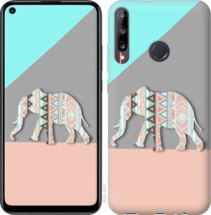 

Чехол Узорчатый слон для Huawei Y7p 934298