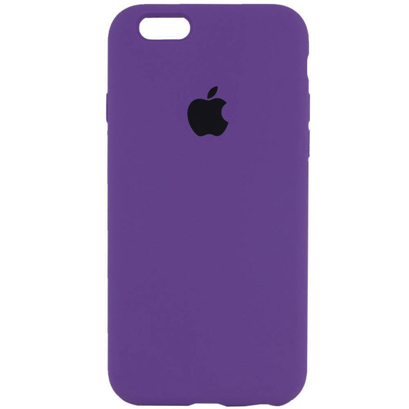 Чохол Silicone Case Full Protective (AA) на Apple iPhone 6/6s (4.7") (Фіолетовий / Amethyst)