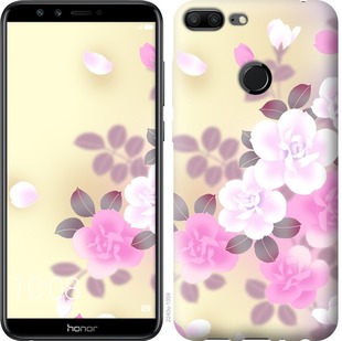 

Чехол Японские цветы для Huawei Honor 7A Pro 674377
