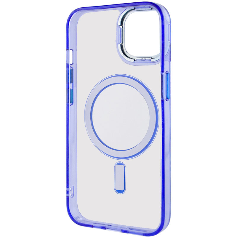 Чохол TPU Iris with Magnetic safe на Apple iPhone 12 Pro Max (6.7") (Синій) в магазині vchehle.ua
