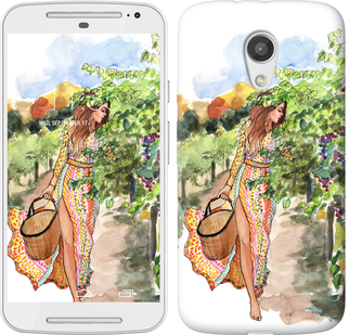 

Чехол Девушка Лето для Motorola Moto G4 / G4 Plus 103131