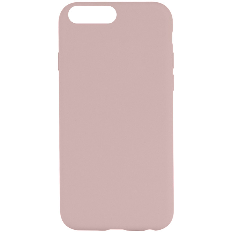 Чехол Silicone Case Full Protective (AA) NO LOGO для Apple iPhone 7 plus / 8 plus (5.5") (Розовый / Chalk Pink)