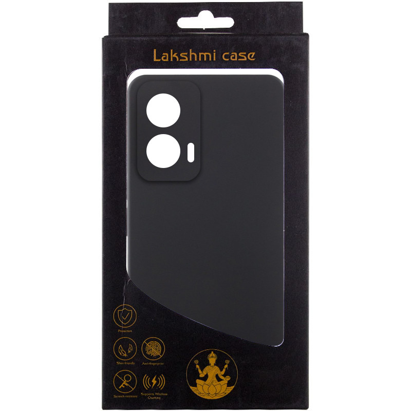 Чехол Silicone Cover Lakshmi Full Camera (AAA) для Motorola Edge 50 Fusion (Черный / Black) в магазине vchehle.ua