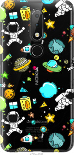 

Чехол Космос для Nokia 6.1 Plus 992473