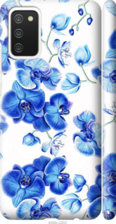 

Чехол Голубые орхидеи для Samsung Galaxy A03s A037F 1207669