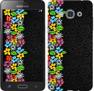 

Чохол квітковий орнамент на Samsung Galaxy J3 Pro 704739