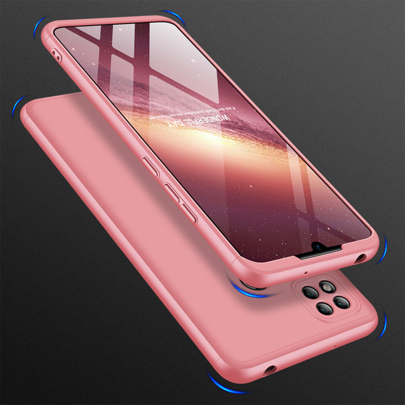 Фото Пластикова накладка GKK LikGus 360 градусів (орр) на Xiaomi Redmi 9C (Рожевий / Rose Gold) в маназині vchehle.ua