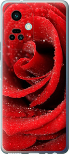 Чехол Красная роза для Tecno Camon 19 Pro (CI8n)