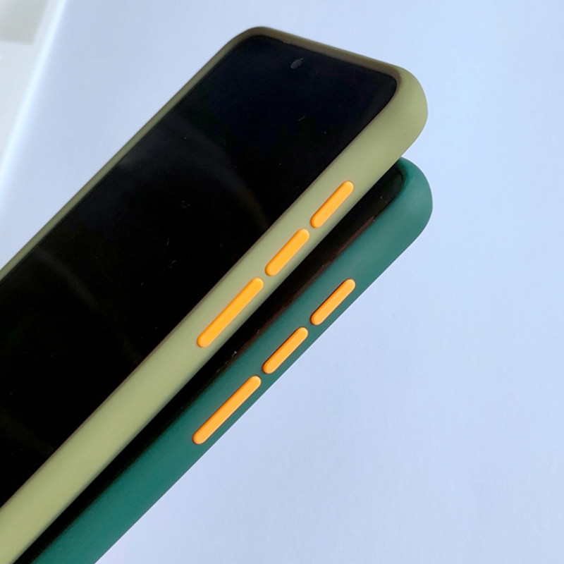 

TPU+PC чехол Color Buttons Shield для Xiaomi Redmi 8 (Зелений) 869096