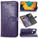 Фото Кожаный чехол (книжка) Art Case с визитницей для Samsung Galaxy A20 / A30 (Фиолетовый) на vchehle.ua