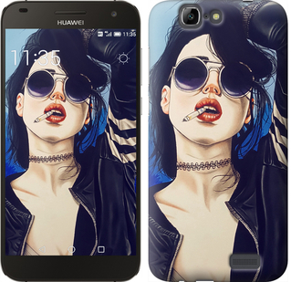 

Чохол Дівчина на стилі на Huawei Ascend G7 643948
