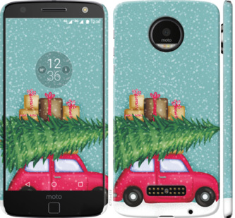 

Чехол Машина с подарками для Motorola MOTO Z 867809