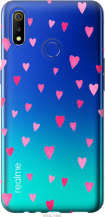 

Чехол Сердечки 2 для Realme 3 1030760