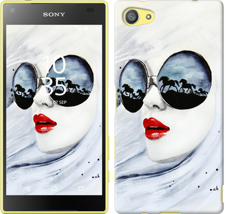 

Чехол Девушка акварелью для Sony Xperia J ST26i 89912