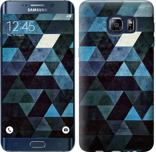 

Чехол Треугольники для Samsung Galaxy S6 Edge Plus G928 79677