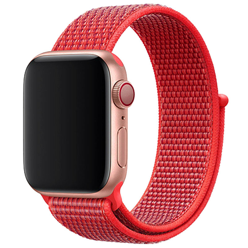 

Ремінець Nylon для Apple watch 42mm/44mm (Червоний / Red) 1058057