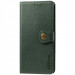Кожаный чехол-книжка GETMAN Gallant (PU) для ZTE Blade 20 Smart (Зеленый)
