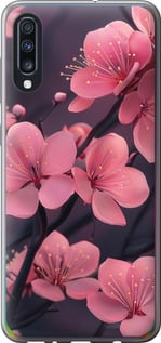 Чохол Пурпурна сакура на Samsung Galaxy A70 2019 A705F