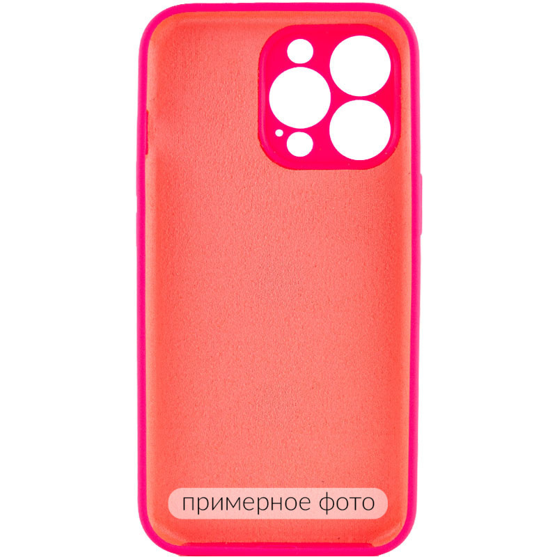 Фото Чехол Silicone Case Full Camera Protective (AA) NO LOGO для Apple iPhone 16 Plus (6.7") (Розовый / Barbie pink) на vchehle.ua