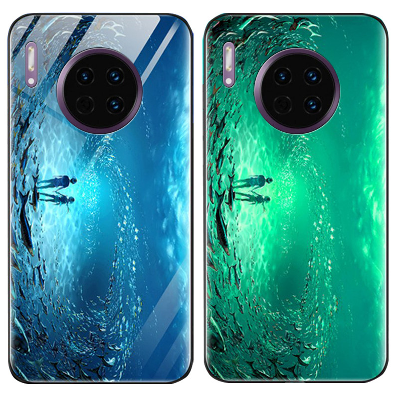 

TPU+Glass чохол світиться в темряві на Huawei Mate 30 Pro (Під водою) 775948