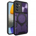 Фото Удароміцний чохол Bracket case with Magnetic на Samsung Galaxy M35 5G (Purple) на vchehle.ua