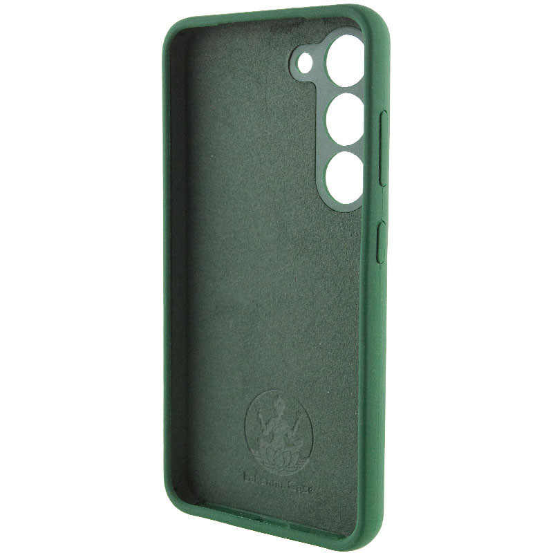 Чохол Silicone Cover Lakshmi Full Camera (AAA) with Logo на Samsung Galaxy S24 (Зелений / Cyprus Green) в магазині vchehle.ua