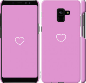 Чехол Сердце 2 для Samsung Galaxy A8 Plus 2018 A730F