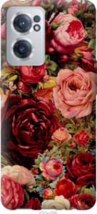 Чохол Квітучі троянди на OnePlus Nord CE 2
