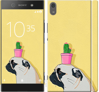 

Чехол Мопс с кактусом для Sony Xperia XA1 Ultra G3212 795603
