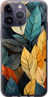 

Чохол Кольорове листя на iPhone 14 Pro Max 1630063