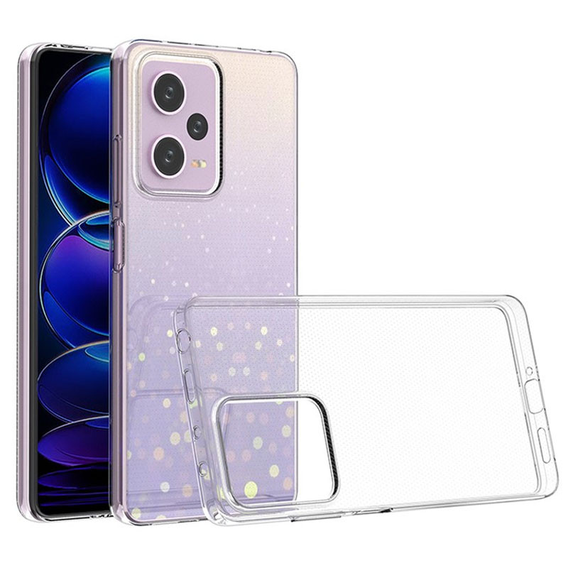 TPU чехол Epic Transparent 1,0mm для Xiaomi Poco X5 Pro 5G / Redmi Note 12 Pro 5G (Бесцветный (прозрачный))