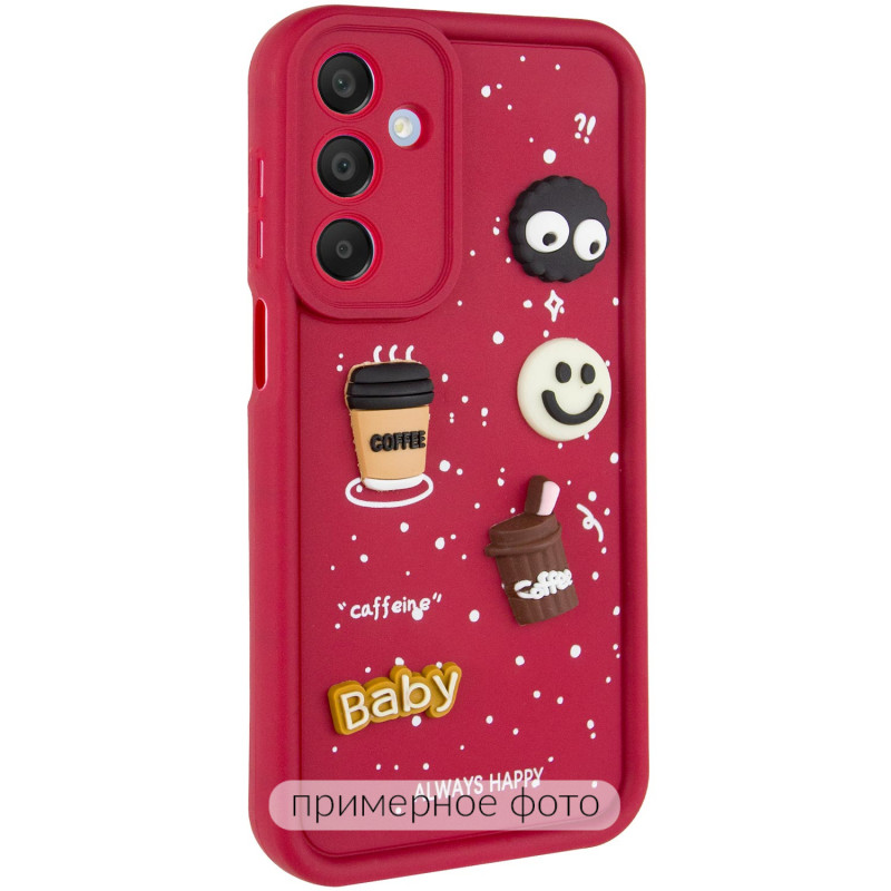 Чехол TPU Toys Case для Xiaomi Redmi Note 12 4G (Red / Always Happy)