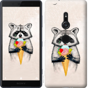 

Чехол Енотик с мороженым для Sony Xperia XZ2 H8266 801194