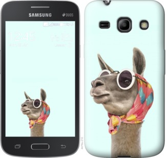 

Чехол Модная лама для Samsung Galaxy Core Plus G3500 753001