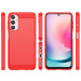 Фото TPU чехол Slim Series для Samsung Galaxy A24 4G (Красный) на vchehle.ua