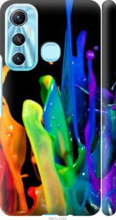 

Чехол брызги краски для Infinix Hot 11 1428442