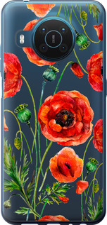 

Чохол Намальовані маки для Nokia X20 1633958