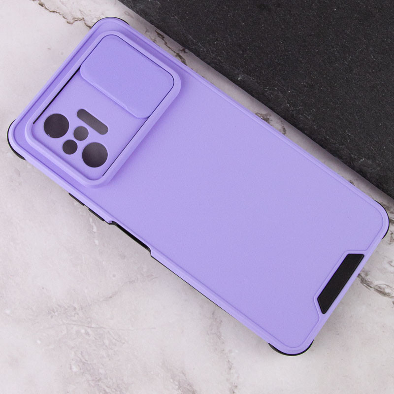 

TPU+PC чехол Lens series для Xiaomi Redmi Note 10 Pro Max (Сиреневый) 1213093