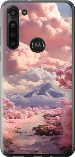 

Чехол Розовые облака для Motorola G8 Power 1644996