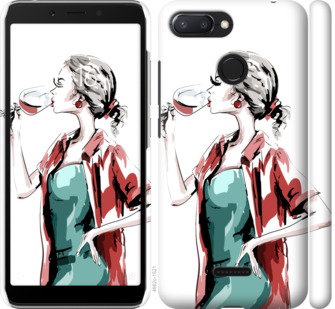 

Чохол Дівчина з келихом на Xiaomi Redmi 6 841654