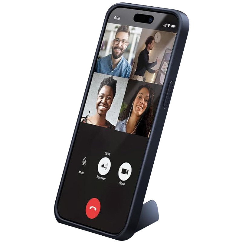 Заказать TPU+PC чехол Stand case для Apple iPhone 15 Pro Max (6.7") (Black) на vchehle.ua