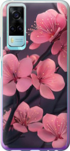 Чехол Пурпурная сакура для Vivo Y31